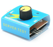 Interruptor de tercera marcha de prueba de servo con luz indicadora de 4.2V a 6.0V para aviones RC