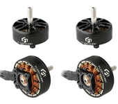 1/4PCS FLASHHOBBY A2807 2807 1300KV 1500KV 6S / 1800KV 4S Motor sin escobillas con eje de 5 mm para dron de carreras de