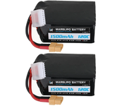 Batería Lipo MARSLIPO 22.2V 1500mAh 120C 6S con conector XT60 para SpeedyBee Master 5 V2 Darwinfpv CineApe35 6S iFlight