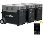 [EU Direct] Aferiy P310-EC-H 3600W 3840Wh Estación de energía portátil Soporte APP + 2* 3840Wh P310-EC-S Batería de exte
