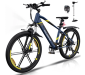 [EU DIRECTIVA] PALETA DE COLORES BK7S-CW Bicicleta eléctrica Batería 36V 12AH Motor 250W Neumáticos de 26 pulgadas 35-90