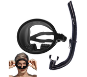 Gafas de buceo WAVE 180 ° de gran marco y lentes antivaho para una visión subacuática en snorkeling, pesca con buceo y g