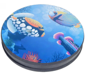 Tambores marinos de 8/10 pulgadas Sonido del océano Tambor de mano Juguetes educativos musicales para niños Material did