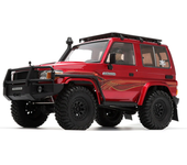 RGT EX86020 Intruso RTR 1/10 2.4G 4WD RC Carro Rock Crawler para TOYOTA LC71 Camión Todo Terreno para Escalar con Luces