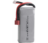 Batería Lipo de 2700mAh 2S 7.4V 20C con conector T para el coche de control remoto de alta velocidad todo terreno WLtoys
