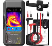 Multímetro termográfico SH7,pantalla de 240x240 píxeles,sensor VOx,15 modos de color,batería recargable por USB de 3,98"