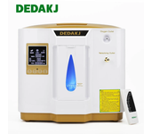 [EU Direct] DEDAKJ 1-7L Concentrador de oxígeno DE-1LW para uso doméstico con alta pureza de oxígeno con función de nebu