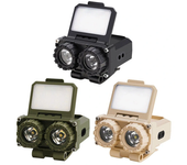 Linterna frontal LED con sensor, gorra con clip de luz recargable por USB, luz ajustable para cabeza de pesca, linterna