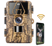 Cámara de caza ZANLURE 60MP para la vida silvestre con soporte 4G LTE WiFi para descargar,resolución de video 8K FHD,res