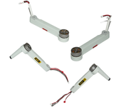4PCS Ejes de Brazos con Motor para Eachine EX5 GPS 5G WIFI FPV RC Quadcopter Piezas de Repuesto