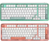 Teclado mecánico para juegos Xiaomi MIIIW ART Z980 de tres modos 98 teclas Estructura de juntas perfil Cherry Teclas PBT