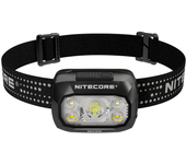 Linterna frontal NITECORE NU30 de triple salida y ligera con 4 * LEDS 500LM Alcance del haz de 130 metros Luz blanca y r