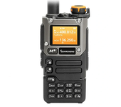 Quansheng UV-K6 5W Walkie Talkie Radio de banda aérea UHF VHF DTMF FM Banda dual con función de alarma meteorológica NOA