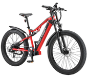 [EU DIRECT] Bicicleta eléctrica Halo Caballero H03,19.2Ah,48V,motor de 1000W,neumáticos de 27.5 pulgadas,autonomía de 80