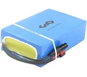 [EU Direct] Batería de bicicleta eléctrica UNITPACKPOWER D034 60V 20AH 1200W 2500mAh con placa de protección BMS de 50A