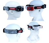 Diadema de graffiti hecha a mano para gafas DJI V1 V2 2 Walksnail SKYZONE Cobra Dominator HDO3 Walksnail Avatar HD Goggl