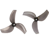 4 pares / 8 pares GEMFAN 1611 40 mm 1.6 pulgadas hélice de PC de 3 palas 1 mm / 1.5 mm para drones de carreras FPV compa