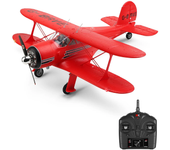 XK A300-Beech D17S Envergadura de 550 mm Sistema 2.4GHz 4CH 3D / 6G Avión RC de Ala Fija de EPP Biplano RTF