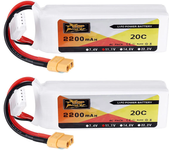 ZOP Power 11.1V 2200mAh 3S 20C Batería Lipo con Enchufe XT60 para Drone de Carreras FPV Eachine Wizard X220 RC