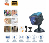 Cámara Mini AS02 de visión nocturna infrarroja, videocámara de seguridad doméstica, cámara inalámbrica con WiFi, cámara