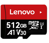 Tarjeta de memoria Lenovo T1 U3 de alta velocidad TF de 512 GB Tarjeta Micro SD Tarjeta Flash Tarjeta inteligente para t