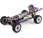 Wltoys 124019 RTR 1/12 2.4G 4WD 55km/h Chasis de metal Coche RC Vehículos todoterreno 2200mAh Modelos Juguetes para niño