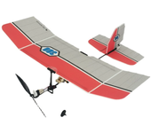 TY Modelo 300 Rojo Ala de Espuma PP de 300 mm de Envergadura DIY Micro Planeador de Interior Lento RC Avión Kit con Caja