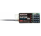 Receptor mini Radiolink R4FGM 2.4GHz 4CH FHSS PWM con giroscopio para aviones, carros y barcos RC4GS RC6GS T8S T8FB RC8X