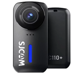 Cámara de acción SJCAM C110 Plus 4K 30fps con estabilización de giro de 6 ejes,flash,explosión,WiFi remoto y ángulo de l