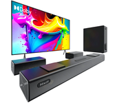 Barra de sonido Hola A512 5.1.2CH Dolby Atmos de 450W sistema de sonido envolvente con subwoofer de 6.5 pulgadas 2 altav
