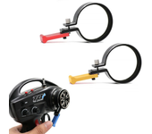 Volante de control remoto de aleación de aluminio para coche RC, barco, tanque, robot, accesorios de modelos
