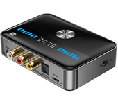 Bakeey M13 2 en 1 Bluetooth 5.3 Transmisor Receptor NFC RCA/3.5mm AUX / Óptico / Coaxial Adaptador de audio inalámbrico