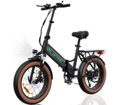 [EU DIRECTO] HITWAY BK20 Bicicleta eléctrica 48V 10.4Ah batería 250W motor neumáticos de 20 pulgadas 35-90KM autonomía m