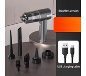 Aspiradora inalámbrica portátil de mano de 1800mAh 15000PA Fuerte succión Aspiradora multifuncional para automóvil y hog