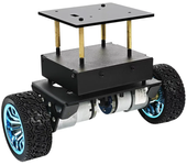 Kit de chasis de robot Yahboom 2WD de alta configuración Juguete educativo DIY Con conjunto electrónico y motor de CC pa