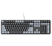 UGREEN KU103 Teclado mecánico para juegos con cable de 108 teclas Estructura silenciosa Teclas PBT Interruptor rojo Retr