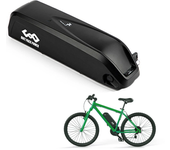 [EU Direct] Batería de bicicleta eléctrica UNITPACKPOWER S039 de 36V 19.2AH, con un máximo de 68 km y 4800mAh, batería d