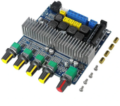 Tarjeta de amplificador de audio de alta potencia TPA3116 50W*2+100W bluetooth 5.0 Canal de sonido 2.1 Bajo Super Bass A