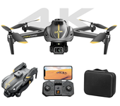 KDiRC i6 MAX WiFi FPV con cámara dual HD ajustable de 150°, evitación de obstáculos de 360°, posicionamiento por flujo ó
