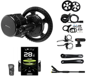 [EU Direct] BAFANG BBS-01B 36V 250W Motor central de bicicleta eléctrica Protocolo CAN Juego mejorado Kit de conversión