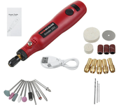 Herramientas eléctricas rotativas mini de 10W y 5V DC, taladro inalámbrico-grinder de 5000-15000rpm, bolígrafo de grabad