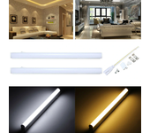 30cm 5W 440LM Tubo fluorescente LED T5 SMD2835 con interruptor Luz blanca cálida/pura AC85-265V