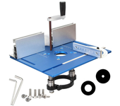 Placa de inserción para mesa de fresadora,elevador de fresadora 240x200x5mm para mesa de fresadora universal de 65mm de
