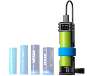 Cargador de batería de una sola ranura XTAR SC1 PLUS con carga rápida QC PD USB C 3A para baterías 21700 26650 26800 186