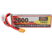 Batería LiPo ZOP Power 11.1V 2600mAh 100C 3S con enchufe XT60 para RC Drone