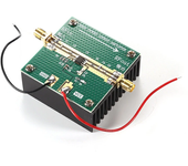 Amplificador de potencia RF2126 de banda ancha de 400MHz a 2700MHz 1W de 2.4GHz para Bluetooth Ham Radio con disipador d