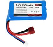 Piezas de coches RC a la deriva ZLL SG116 SG216 PRO/MAX 1/16 7,4V 1300mAh/1500mAh 15C 2S batería de iones de litio T Plu