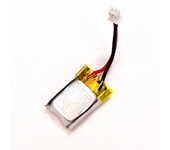 Piezas de repuesto para el avión RC mini indoor Dancing Wings Hobby ICE CREAM: batería LiPo 1S de 3,7 V y 50 mAh