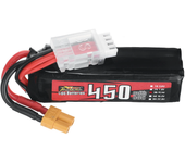 Batería ZOP Power 11.4V 450mAh 80C 3S LiPo con enchufe XT30 para Pavo20 Pro DarwinFPV Baby Ape/Pro DarwinFPV BABY APE/PR
