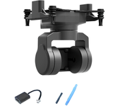 XF C-20D Vertical 19mm 2-eje FPV gimbal soporta la unidad DJI O3 WalkSnail Avatar para drones FPV RC